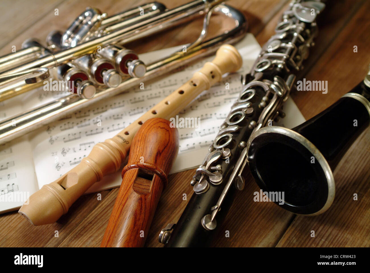 trumpet sheet music hires stock photography and images Alamy