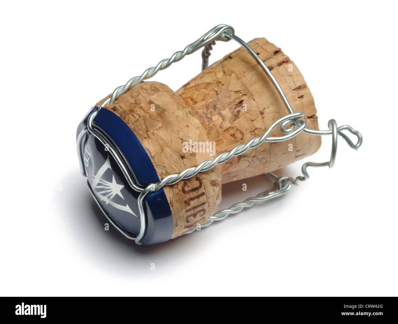 Cork of a champagne bottle Stock Photo Alamy