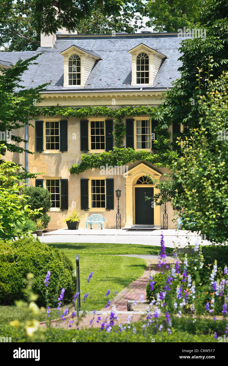 Eleutherian Mills, Du Pont family home, Wilmington, Delaware, on