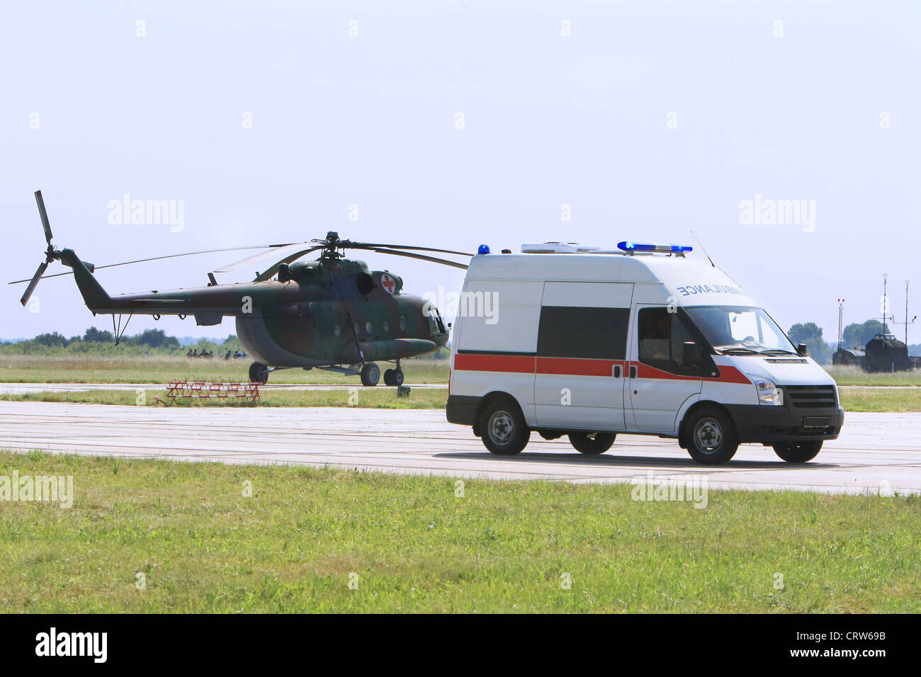 Military ambulance accident hi-res stock photography and images - Alamy