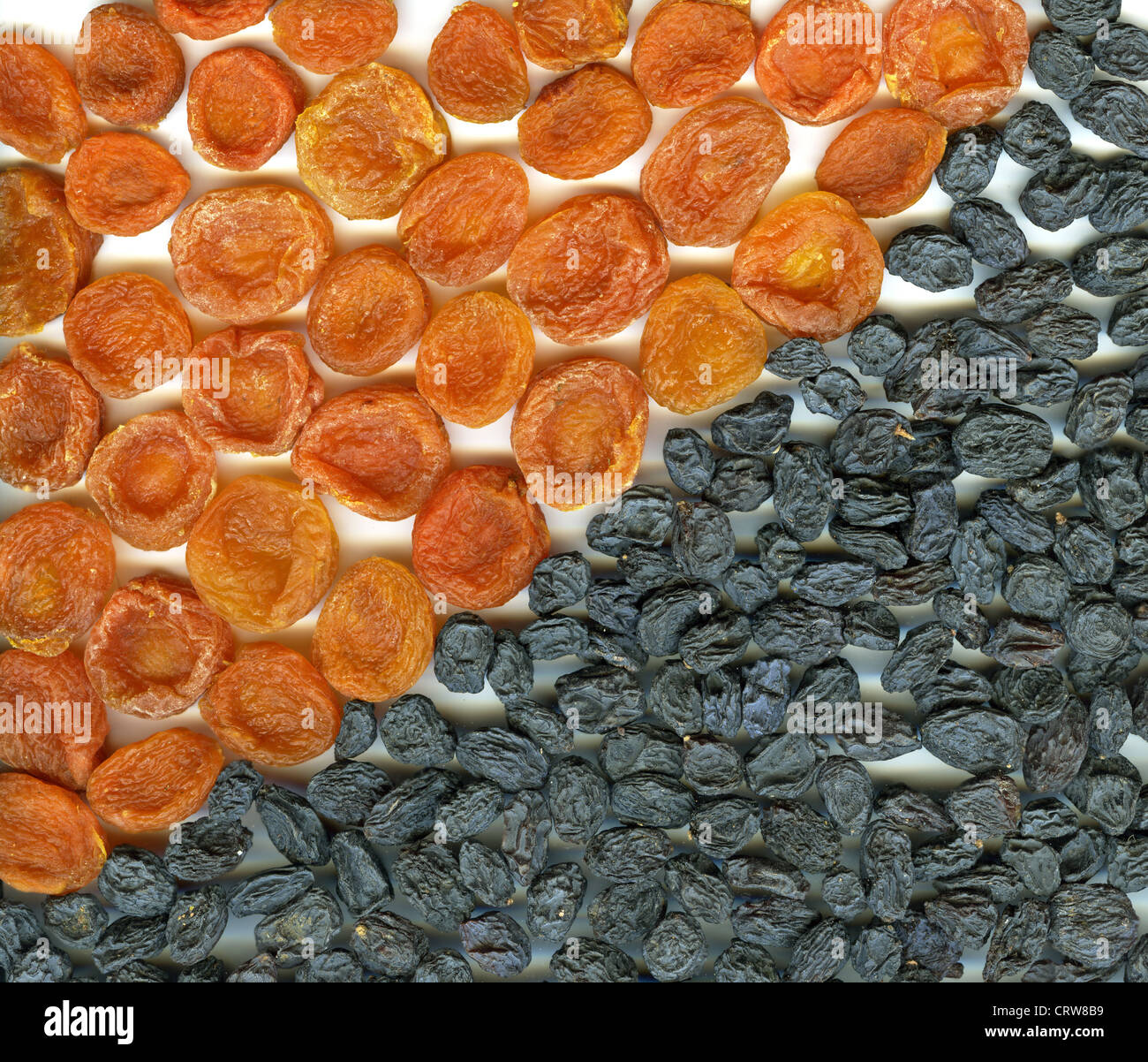 Dry apricots and raisins Stock Photo Alamy