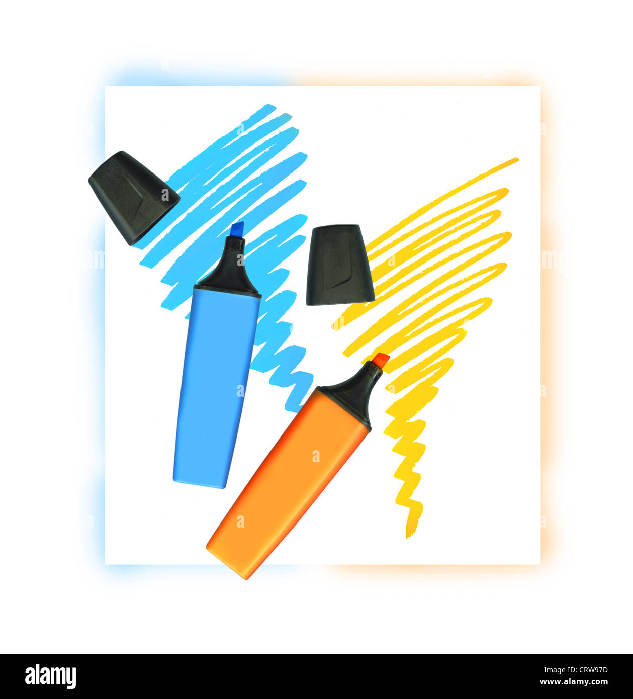 Highlighting marker book hi-res stock photography and images - Alamy