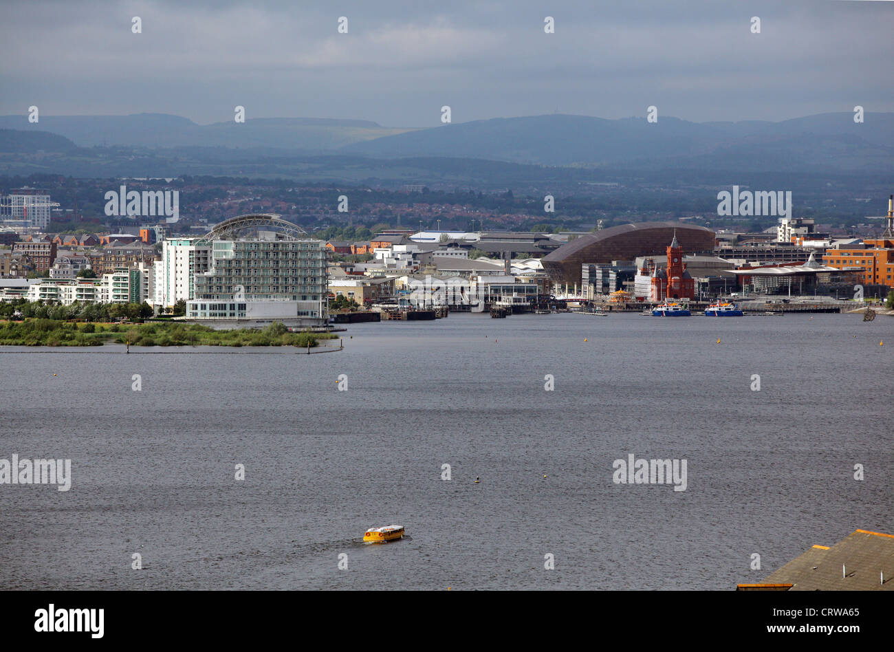 St David's Hotel, Wales Millennium Centre and the Senedd Welsh Assembly
