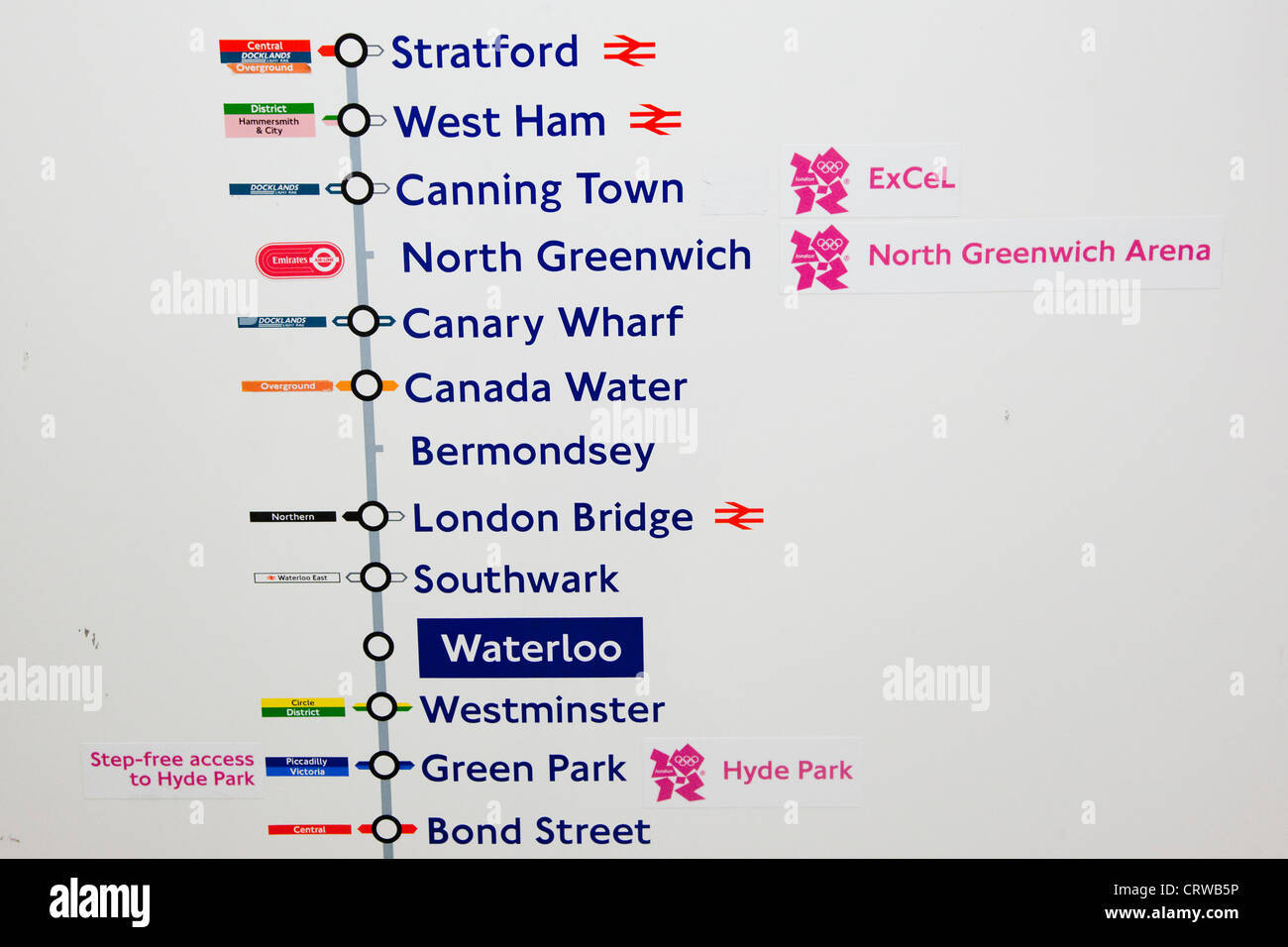 Waterloo underground station jubilee line hires stock photography and images Alamy