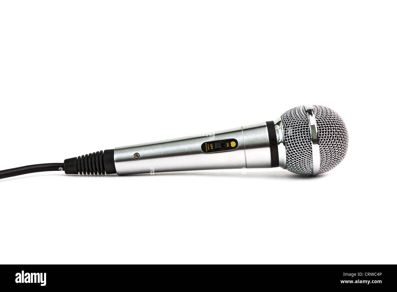 Classic dynamic microphone Stock Photo Alamy