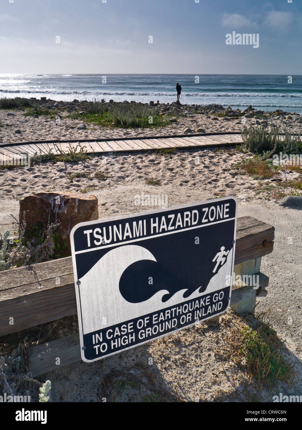 Tsunami warning california pacific grove