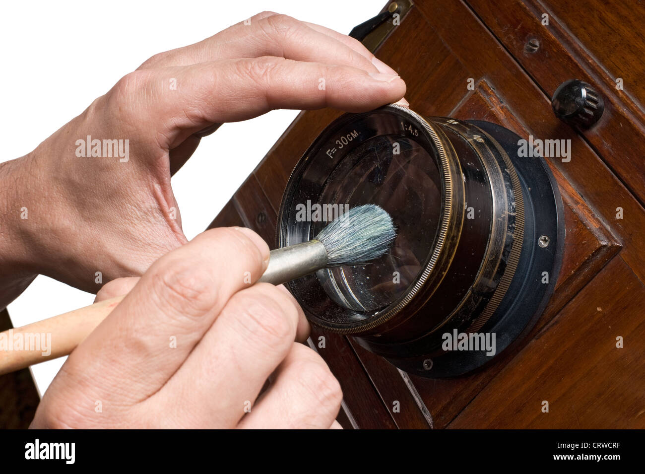 Lens cleaning brush Stock Photo Alamy