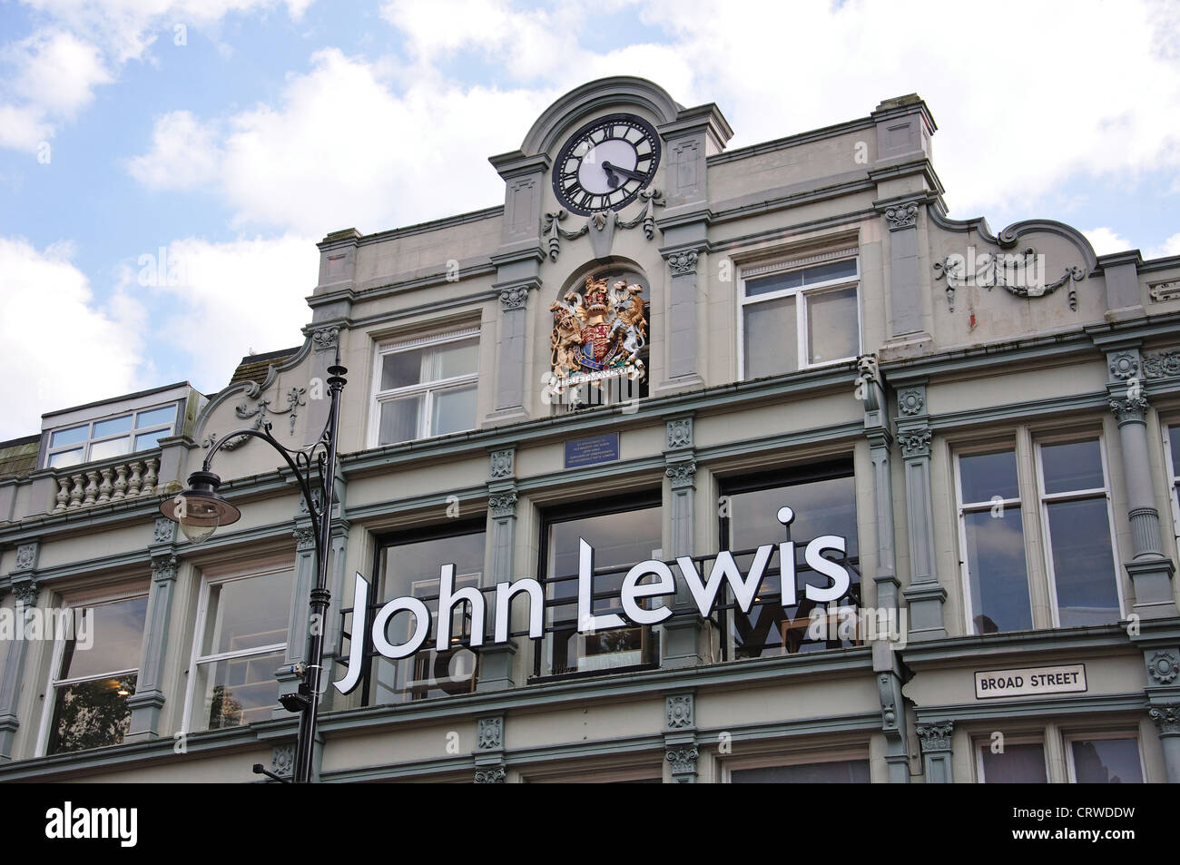 John Lewis department store, Broad Street, Reading, Berkshire, England