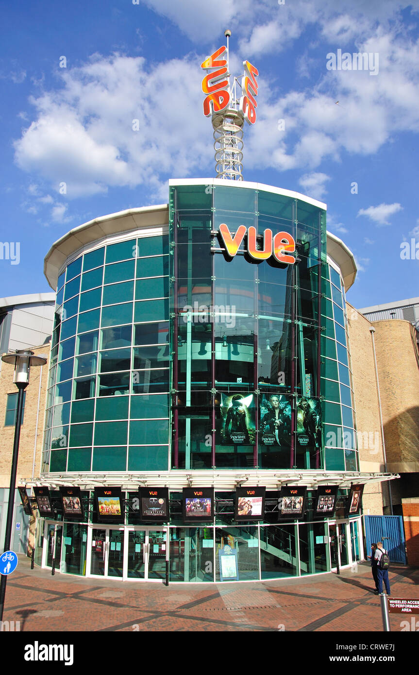 Multi-complex VUE Cinema and Entertainment Centre, The Oracle, Reading, Berkshire, England, United Kingdom Stock Photo