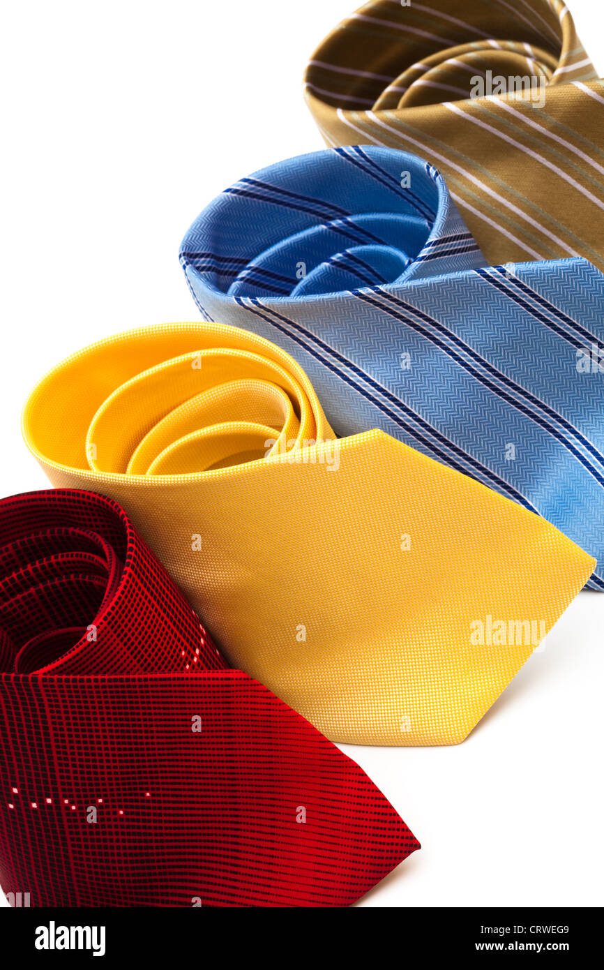 fashionable ties Stock Photo