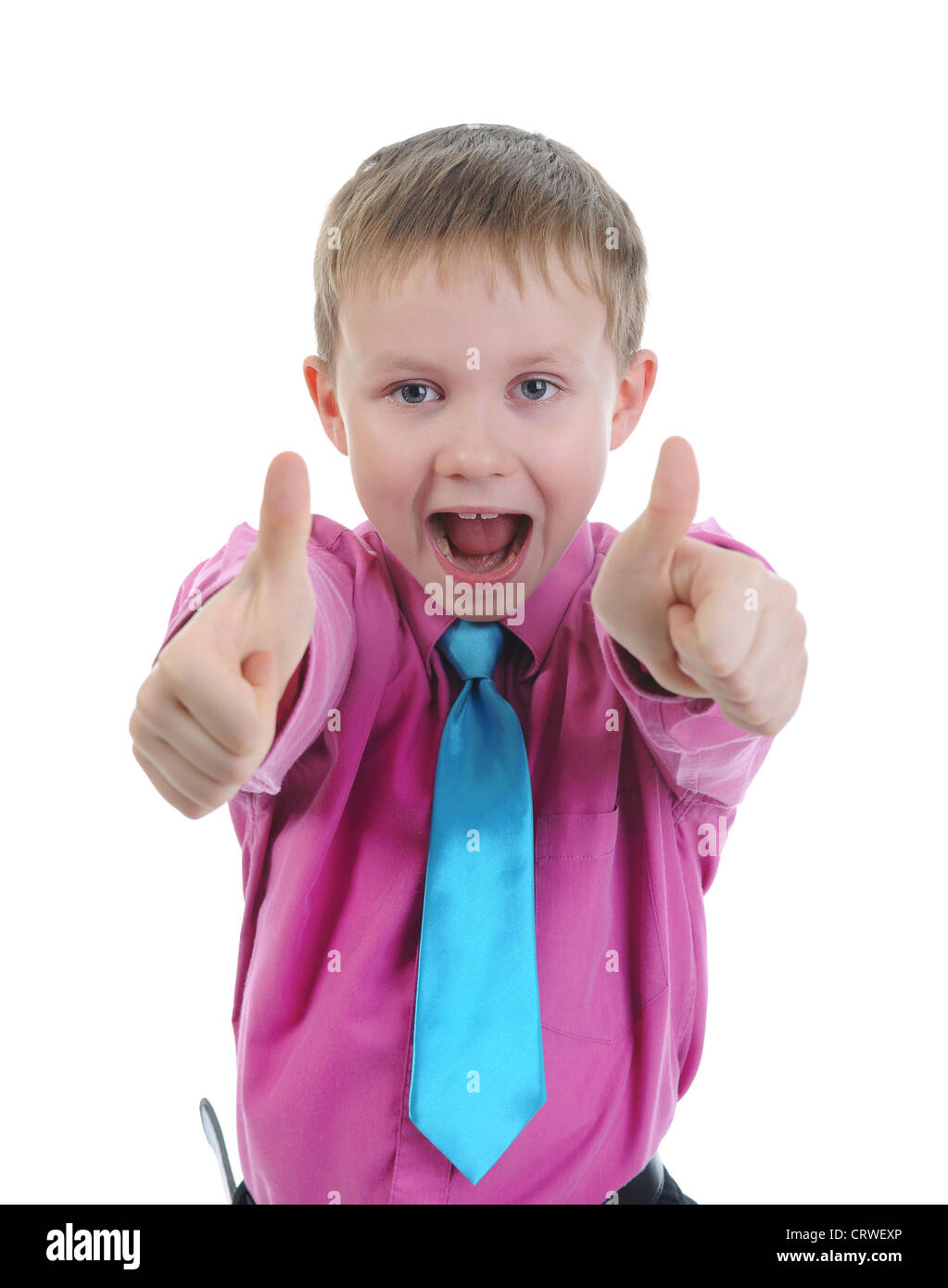 Funny little boy Stock Photo Alamy