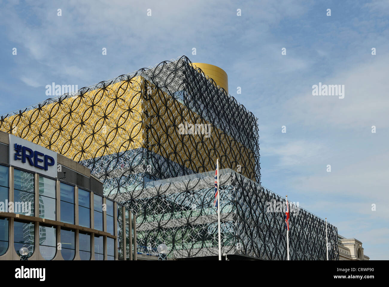 The new Library of Birmingham currently under construction UK Stock Photo