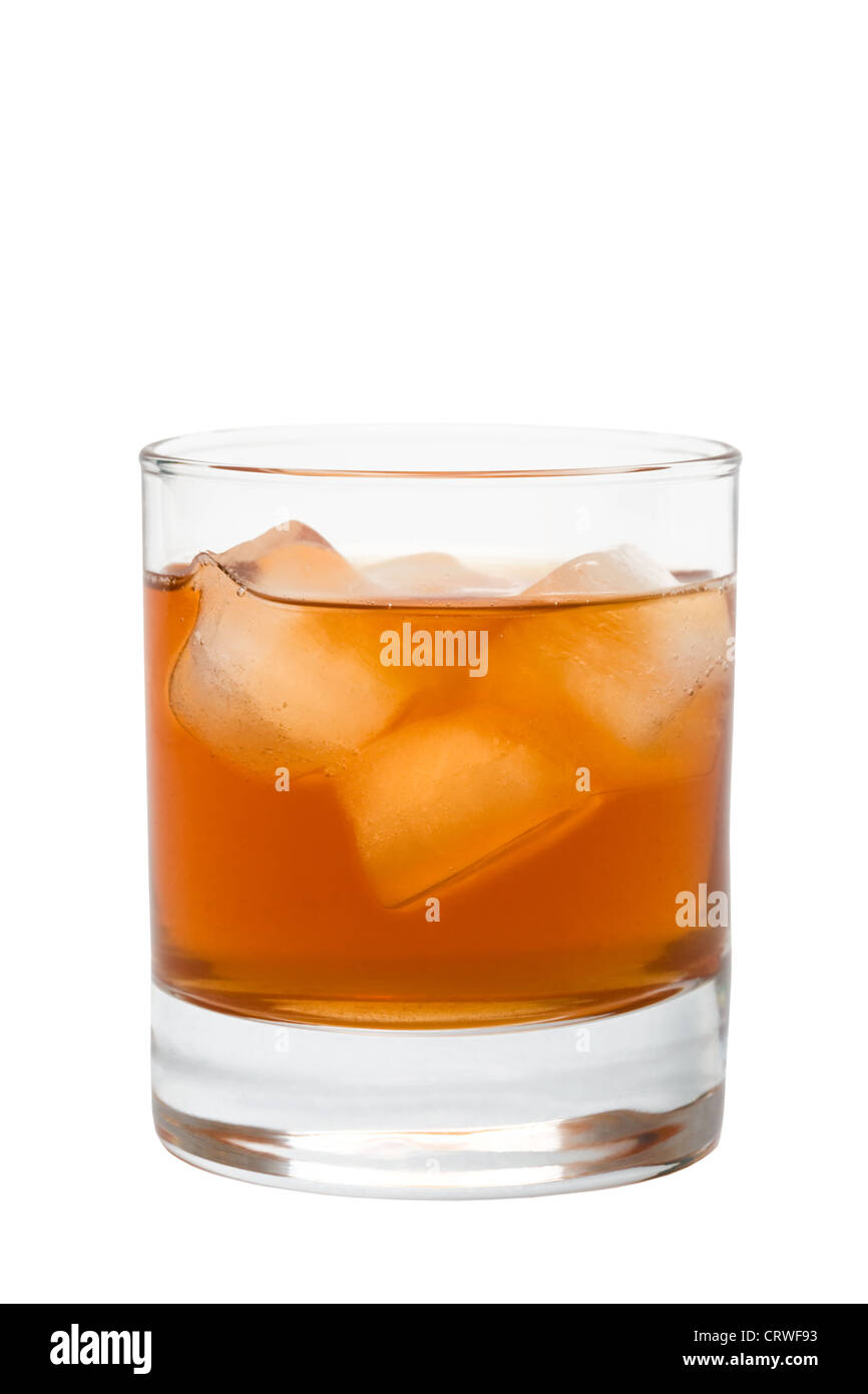 Glass of whisky Stock Photo Alamy