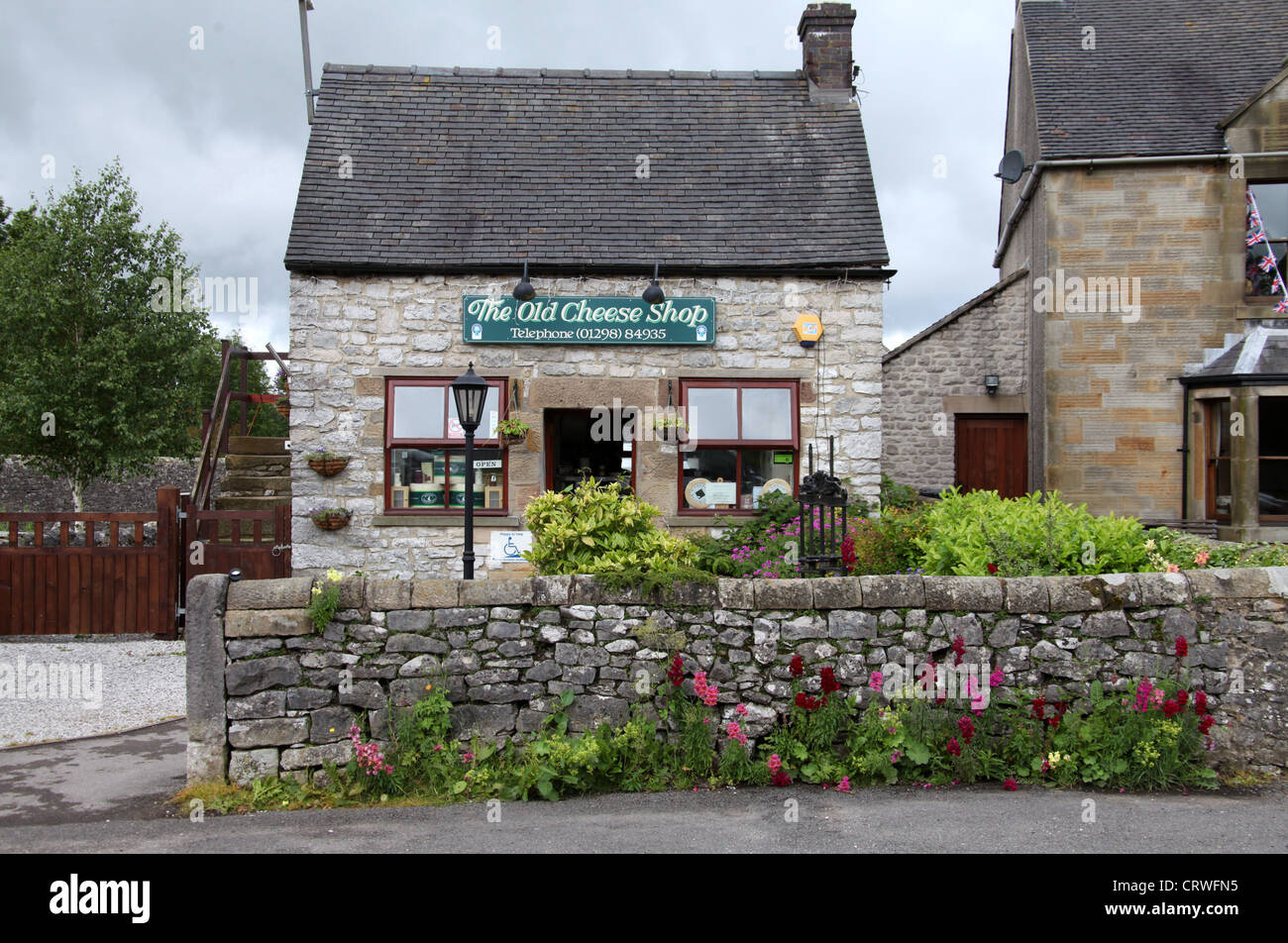 Hartington Cheese Shop in the Derbyshire Peak District Stock Photo Alamy