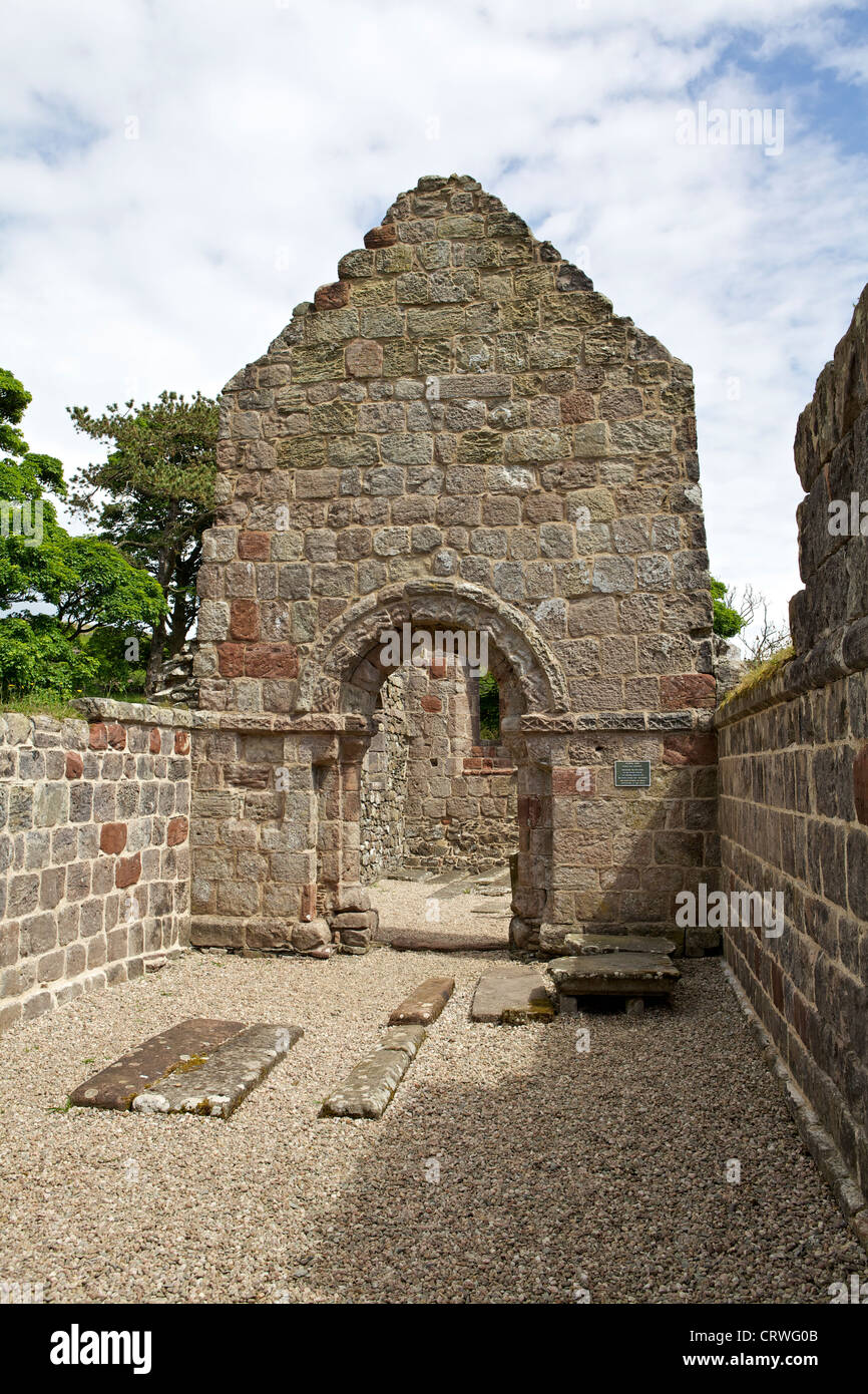 St Blanes church, Isle of Bute Stock Photo