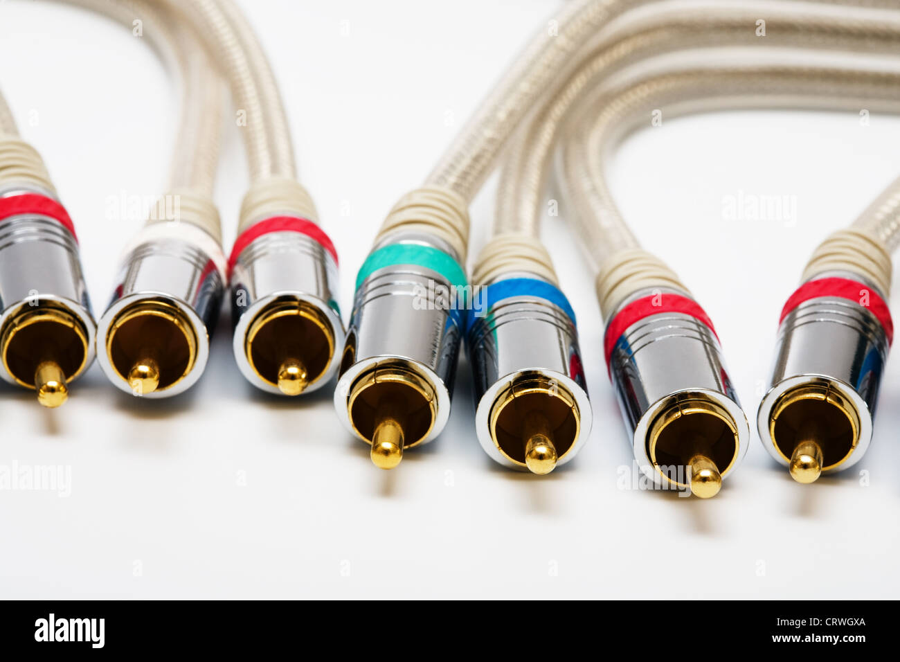 video and audio cable Stock Photo - Alamy