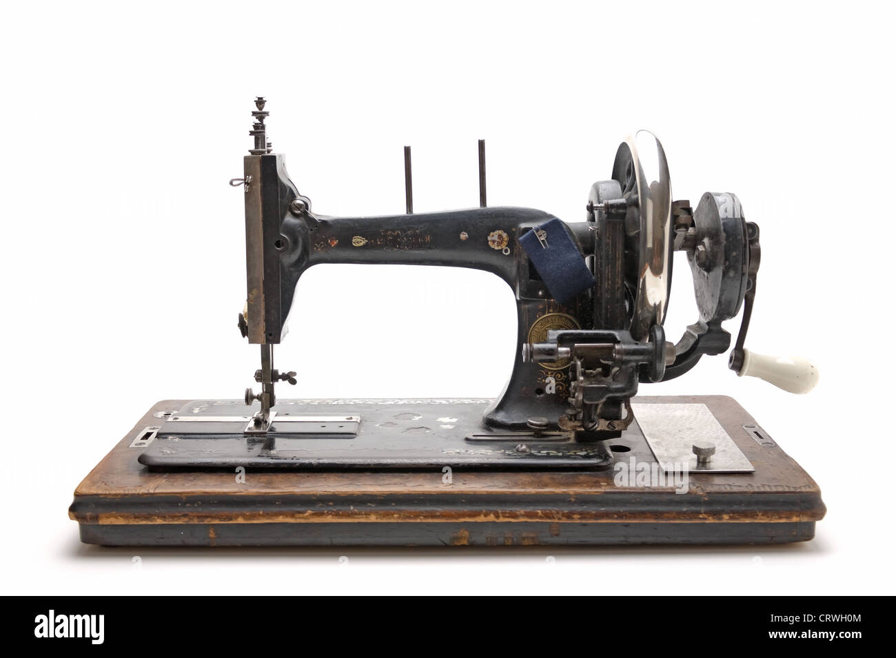 Old sewing machine Stock Photo Alamy