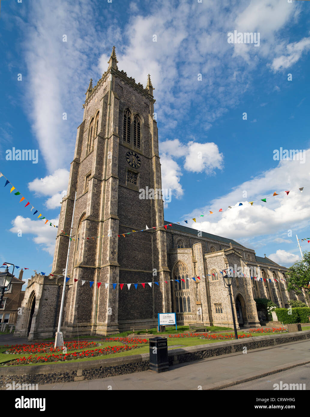 Cromer parish Church Stock Photo