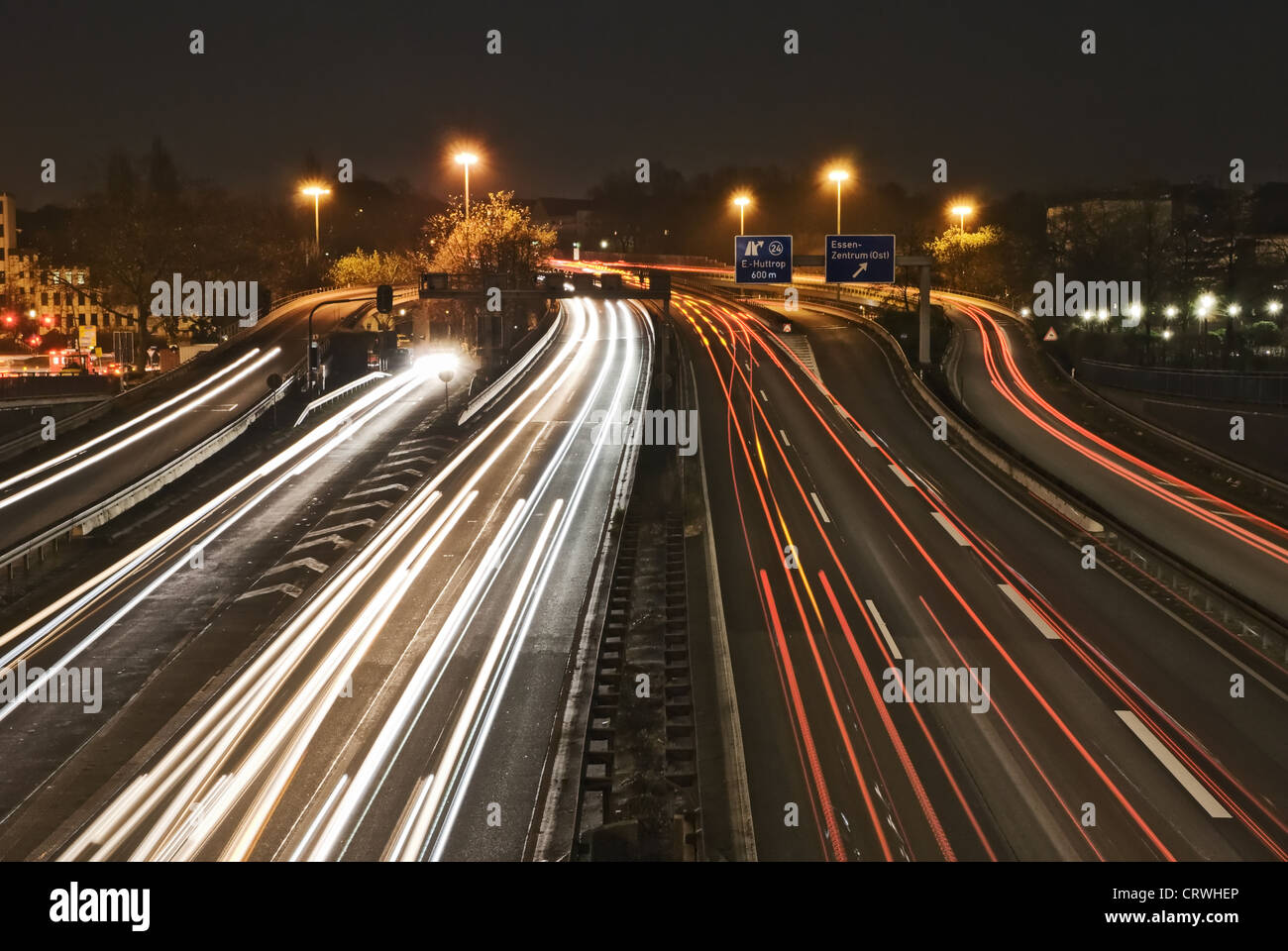highway traffic Stock Photo
