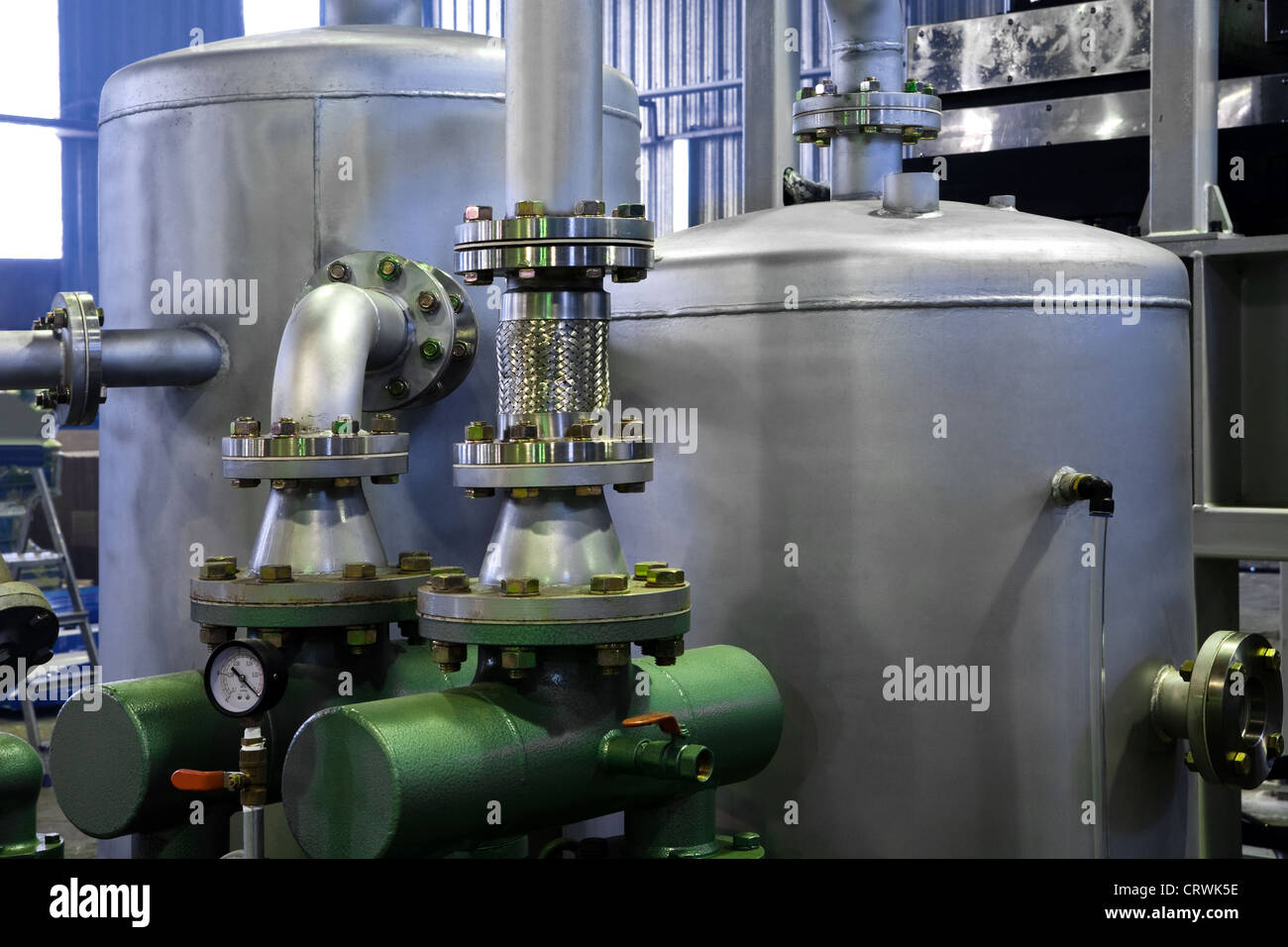 tanks and pumps Stock Photo Alamy