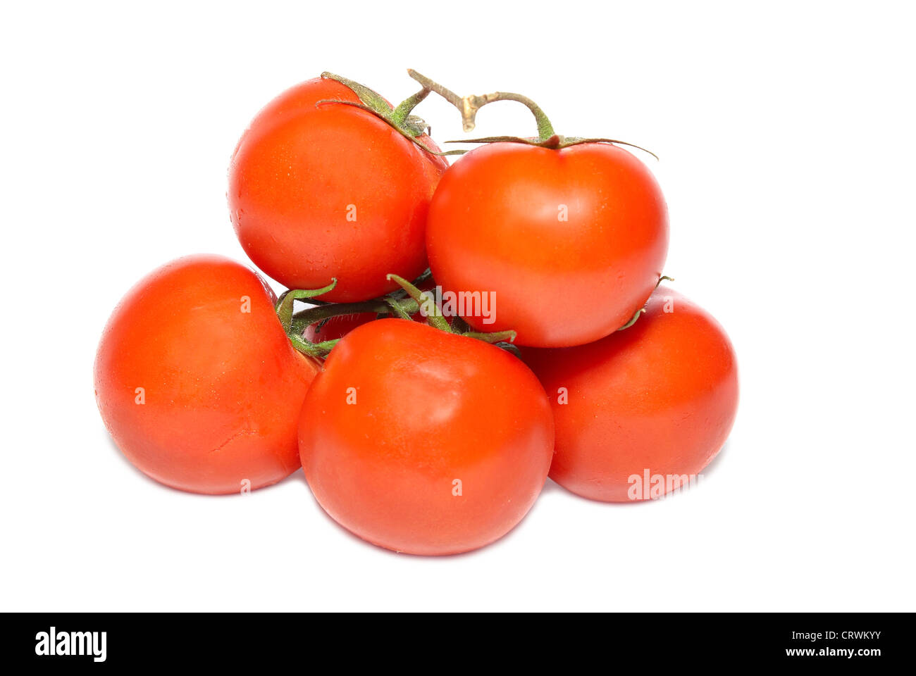 Group of red tomatoes Stock Photo - Alamy