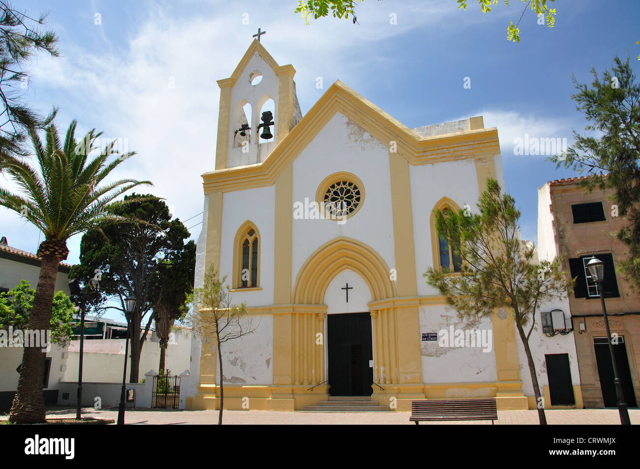 Iglesia de San Clemente, San Clemente, Menorca, Balearic Islands, Spain Stock Photo