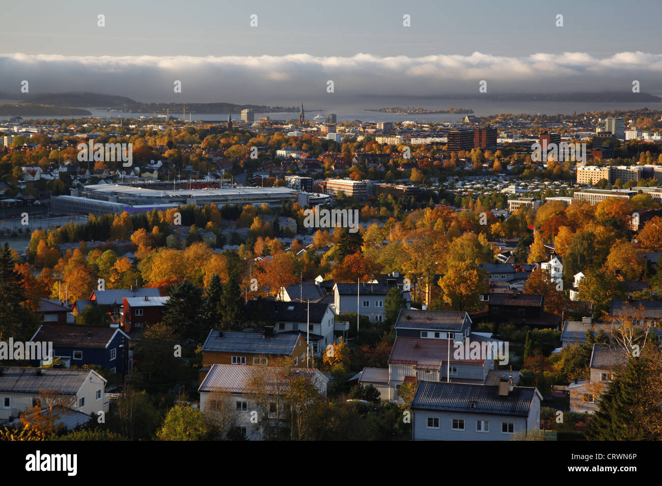 Oslo during autumn Stock Photo