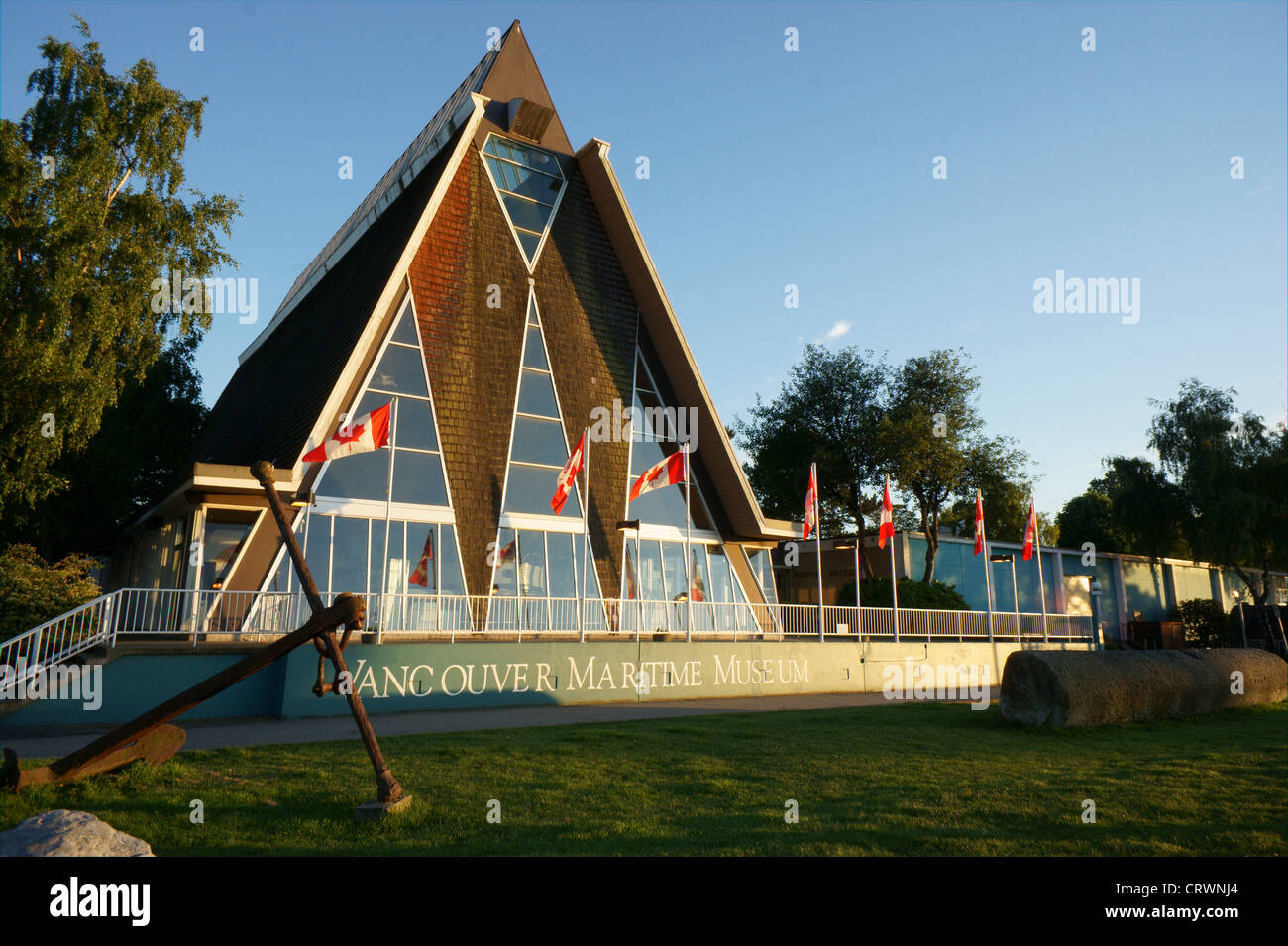 Vancouver Maritime Museum, Hadden Park, Vancouver, British Columbia, Canada Stock Photo