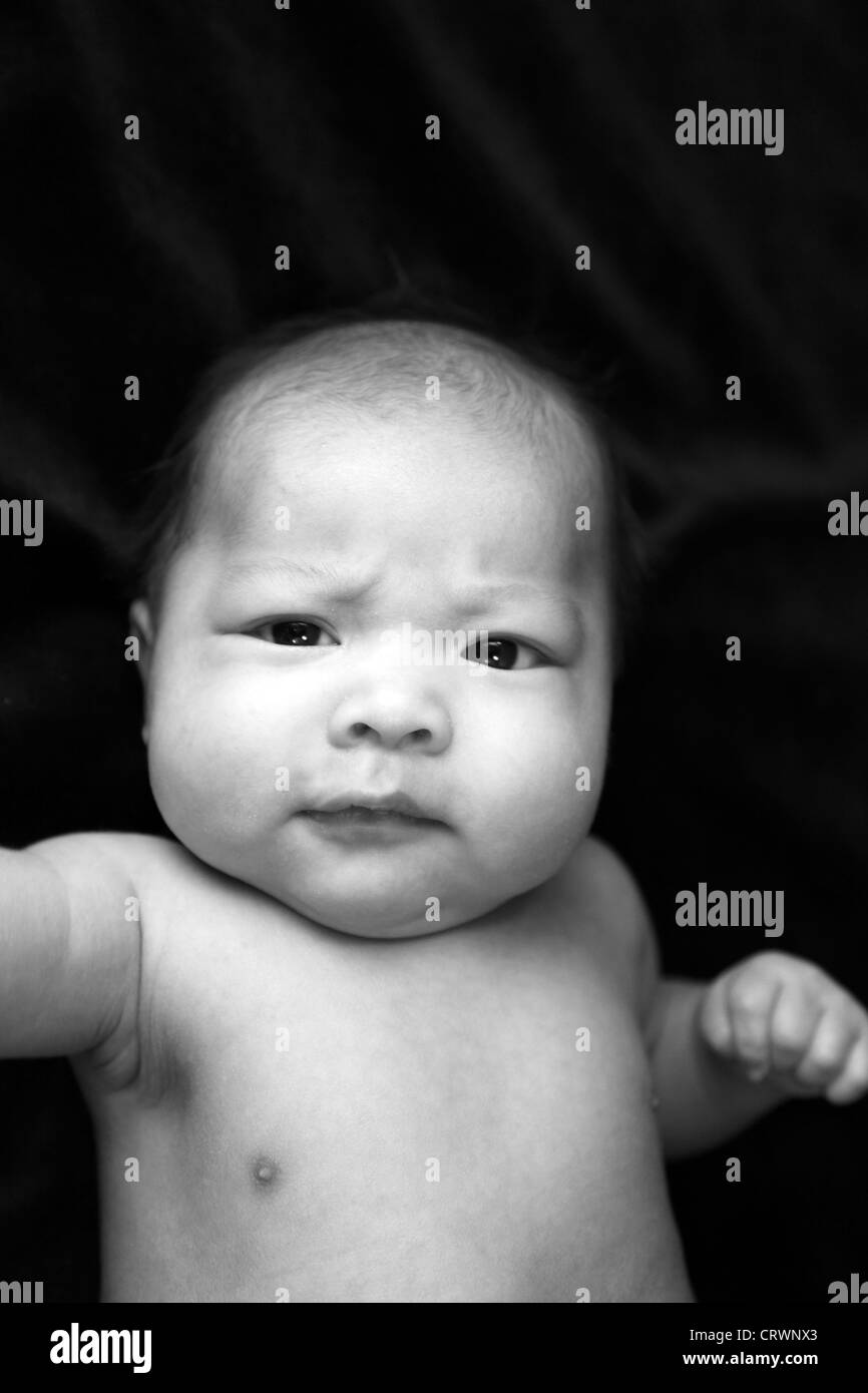 baby winding up for knock out punch Stock Photo Alamy