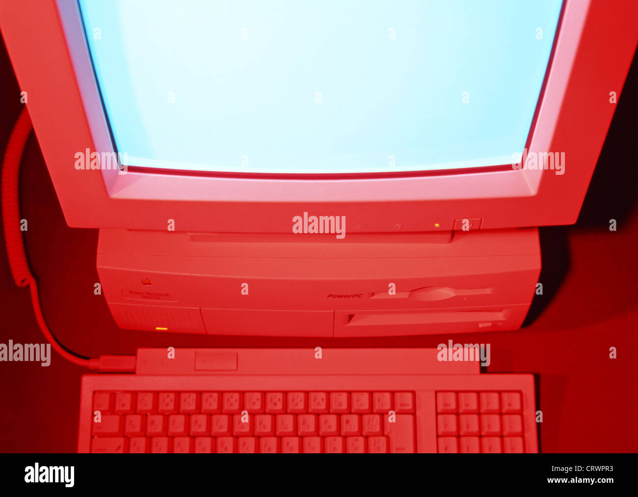 Apple Macintosh Computer Stock Photo