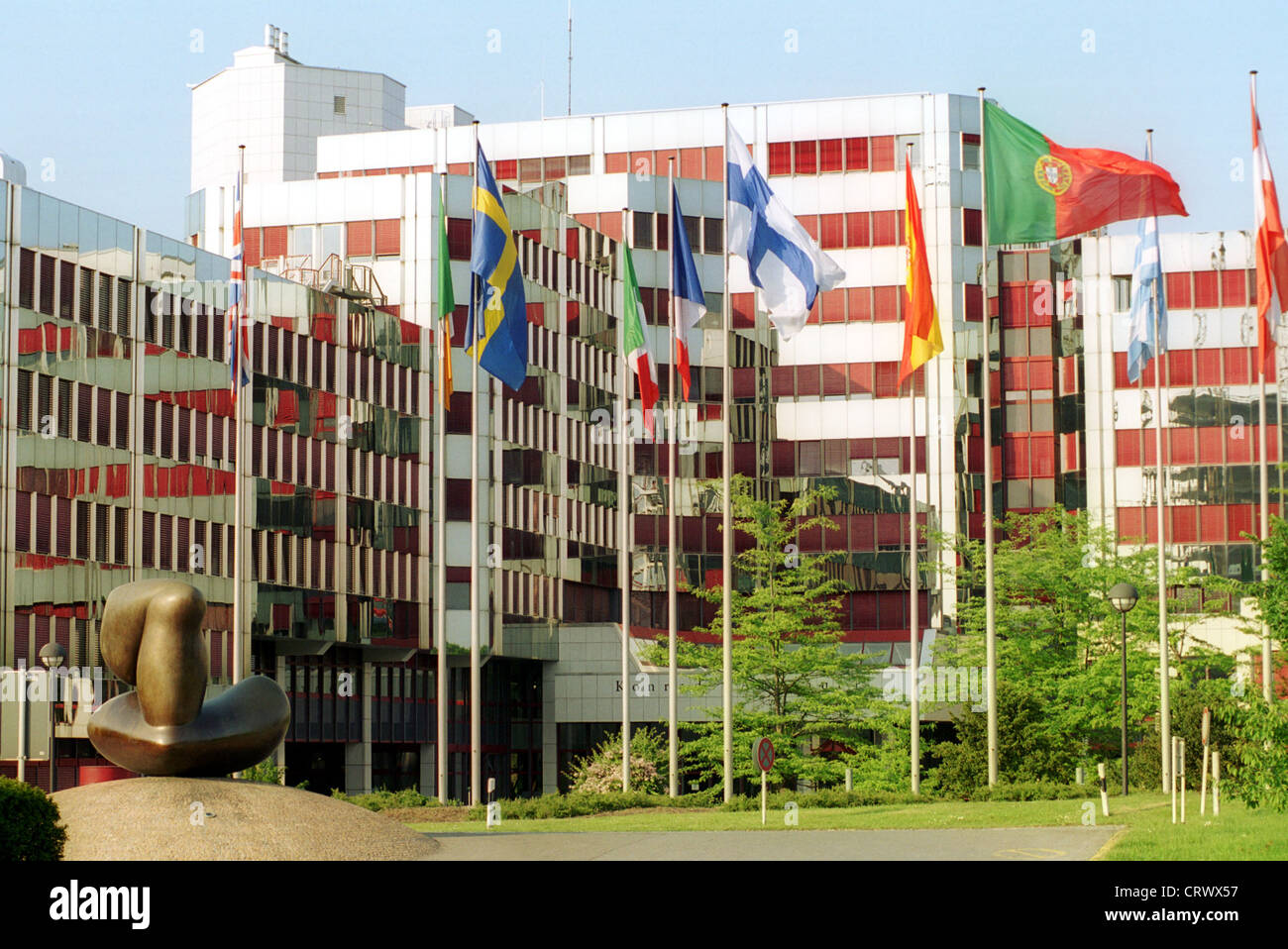 Luxembourg City, General Secretariat of the European Parliament Stock ...