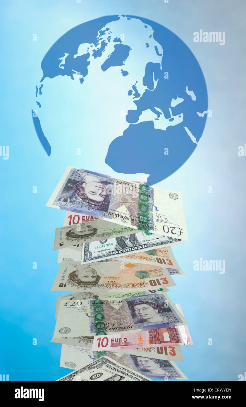Financial concept Stock Photo