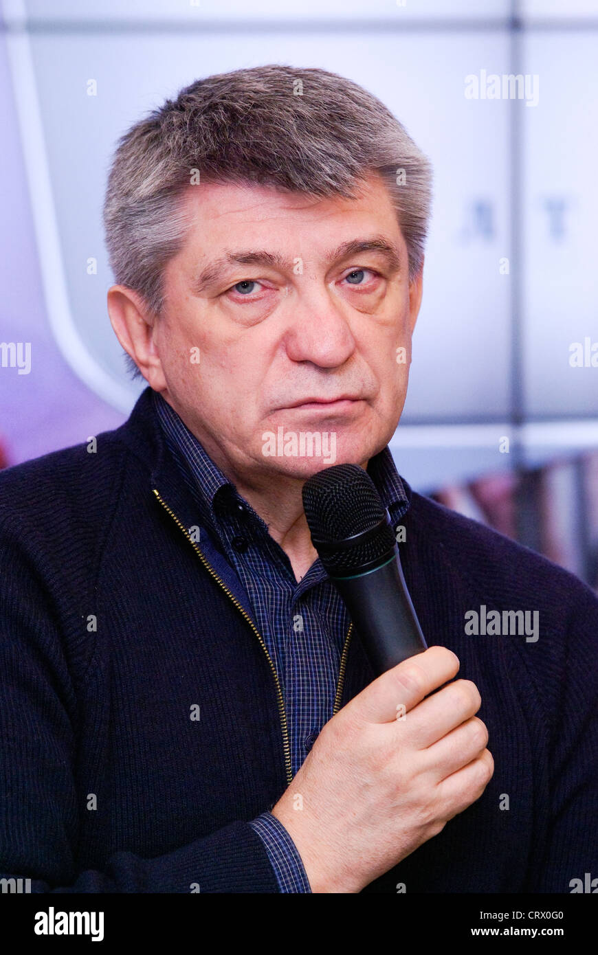 Russia. St. Petersburg. Russian Film director Alexander Sokurov. Stock Photo