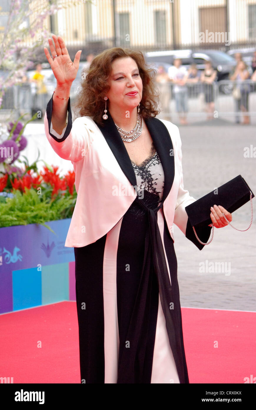 Russia. St. Petersburg International Film Forum. The actress Stefania  Sandrelli on the red carpet Stock Photo - Alamy