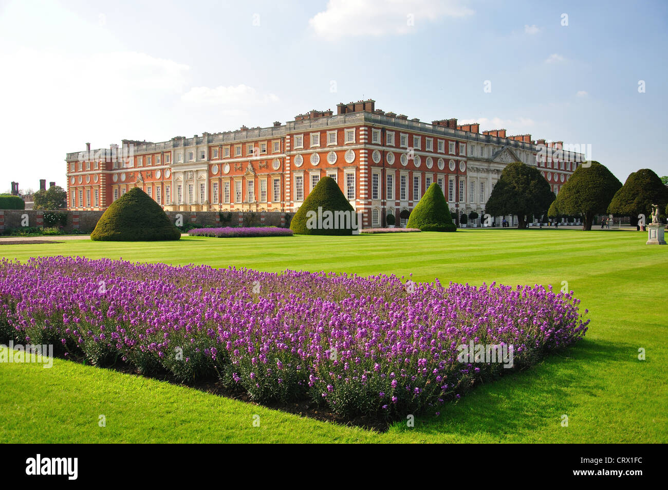 East Gardens, Hampton Court Palace, Hampton, London Borough of Richmond upon Thames, Greater London, England, United Kingdom Stock Photo