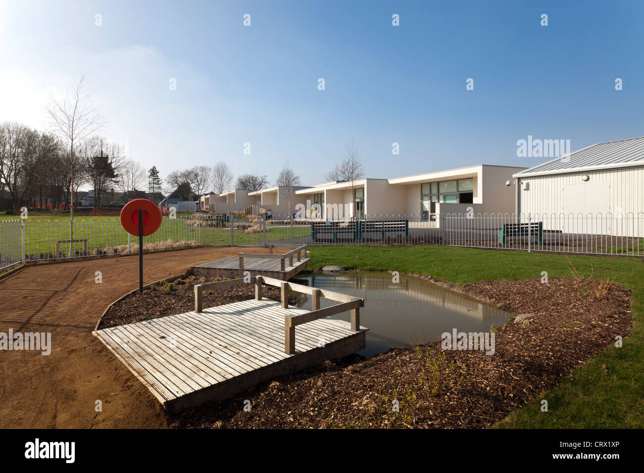 Exteriors of Barncroft Primary School in Havant Stock Photo Alamy