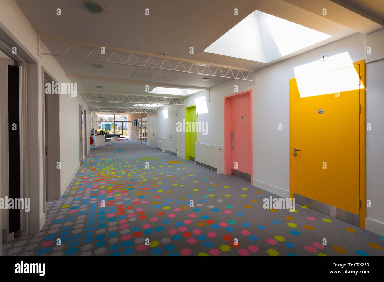 interior of Barncroft School Havant Stock Photo Alamy
