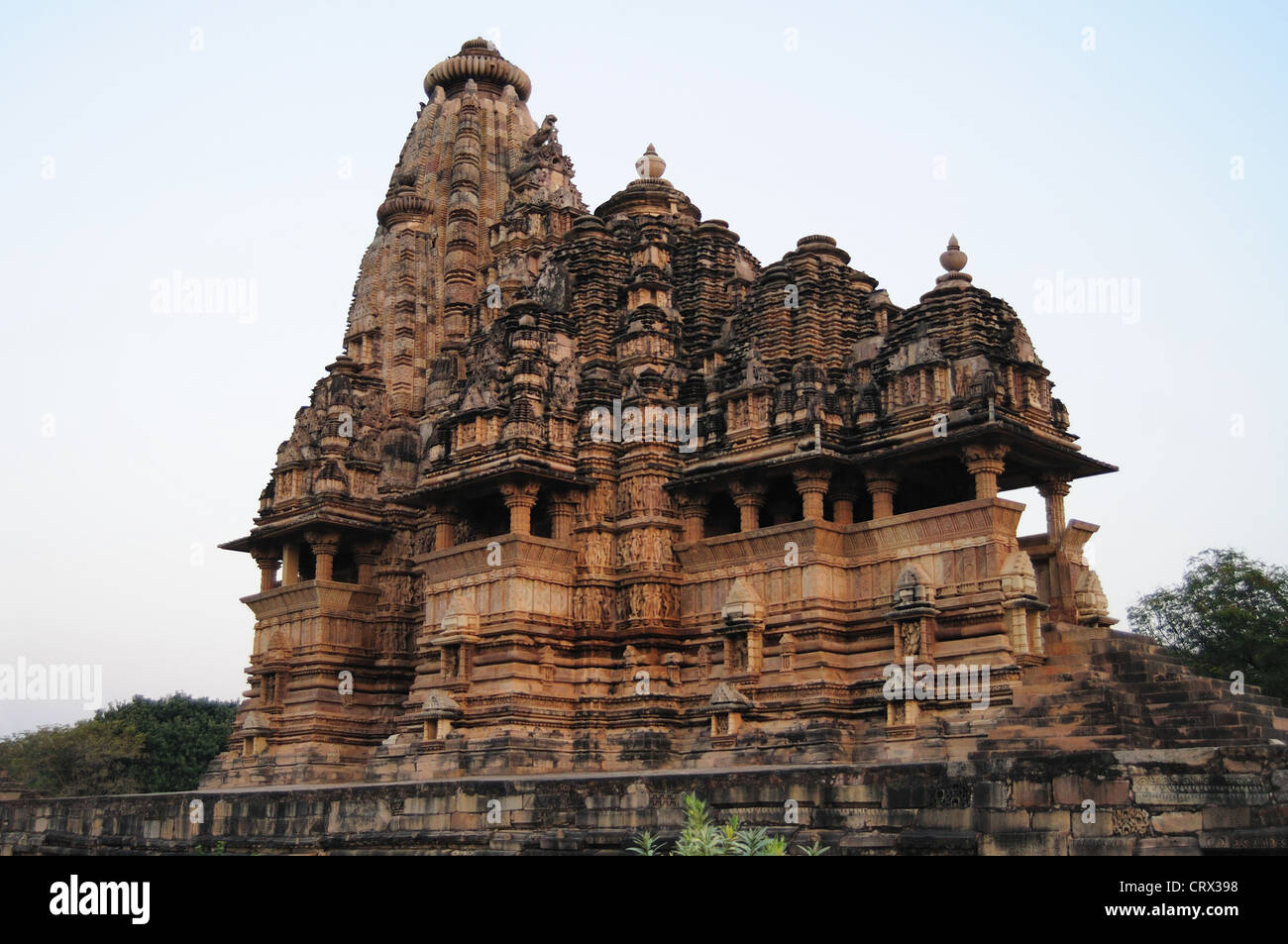 Lakshmana Temple, Khajuraho India Stock Photo