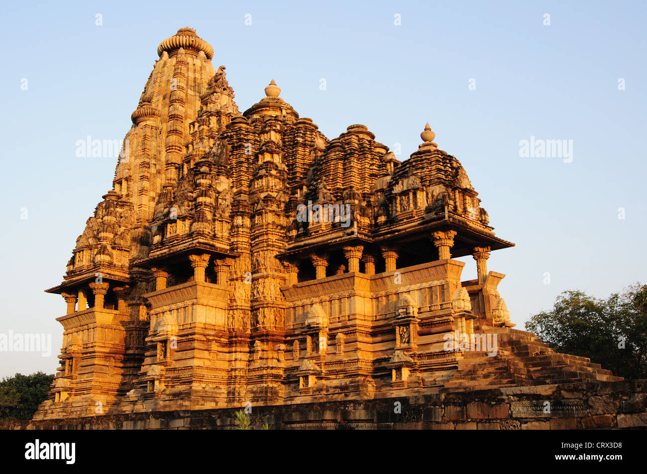Lakshmana Temple, Khajuraho India Stock Photo