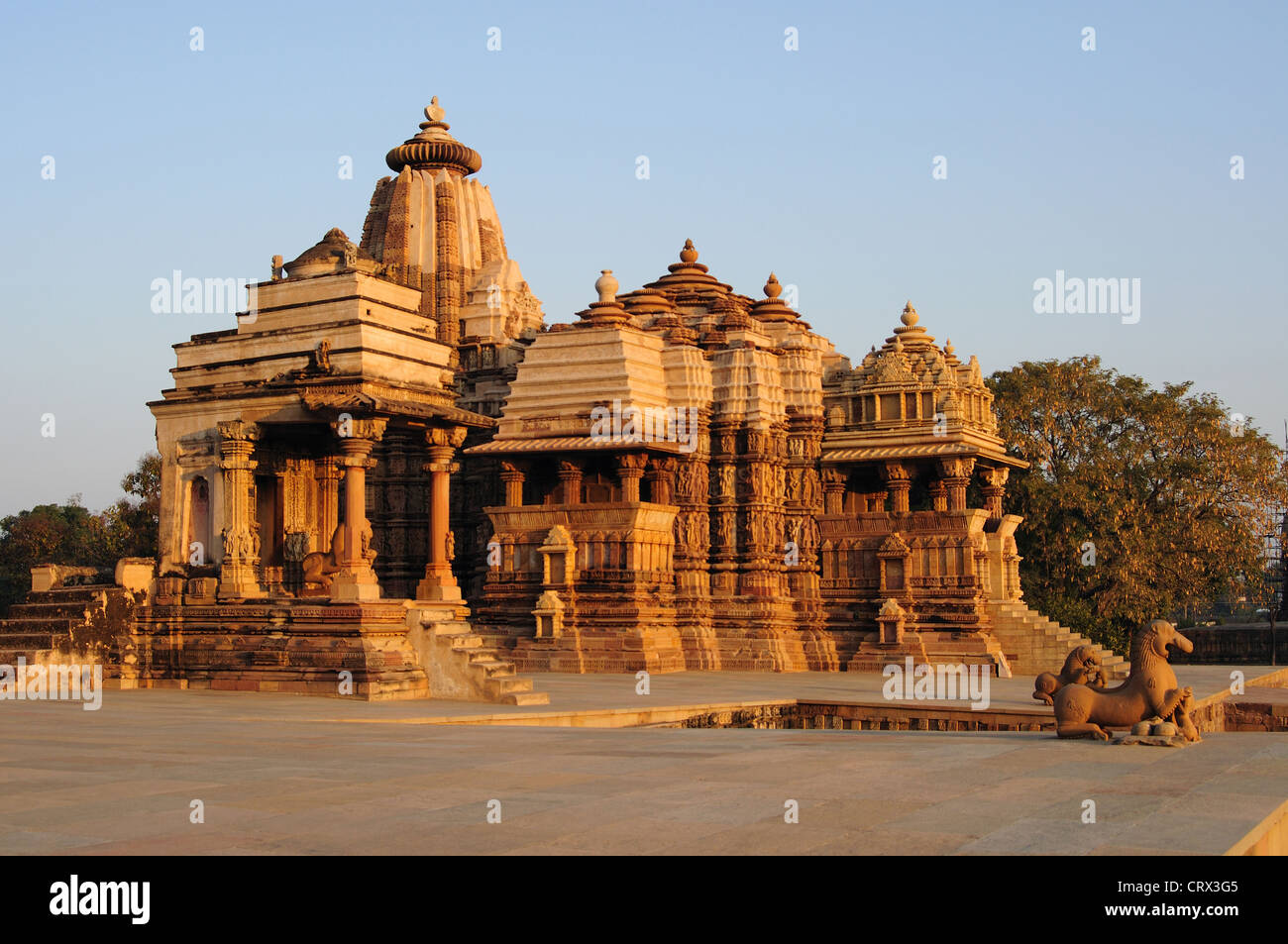 Kandariya Mahadev temple, Western group of temples, Khajuraho, Madhya Pradesh, India Stock Photo