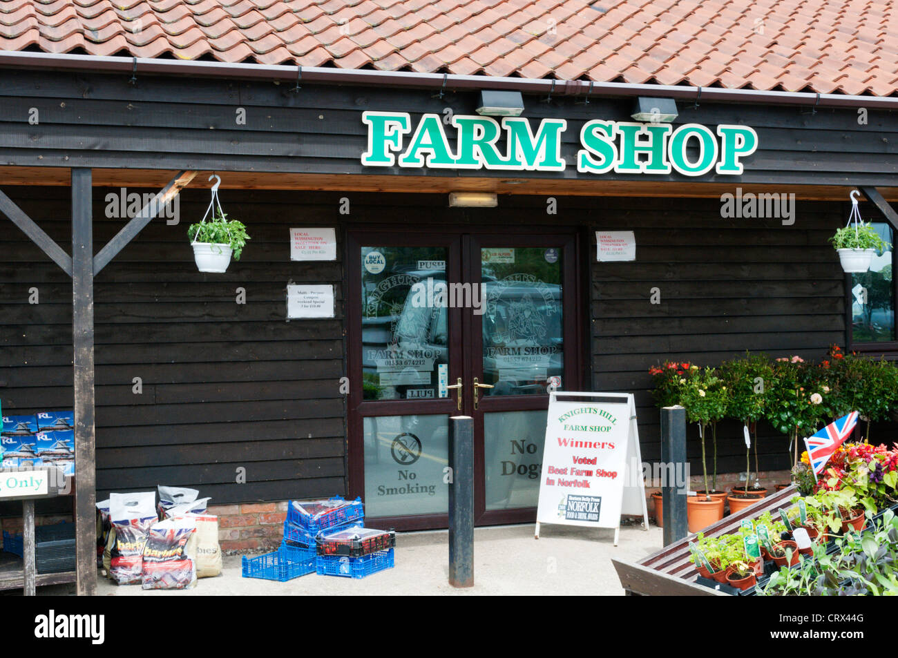 A farm shop Stock Photo Alamy