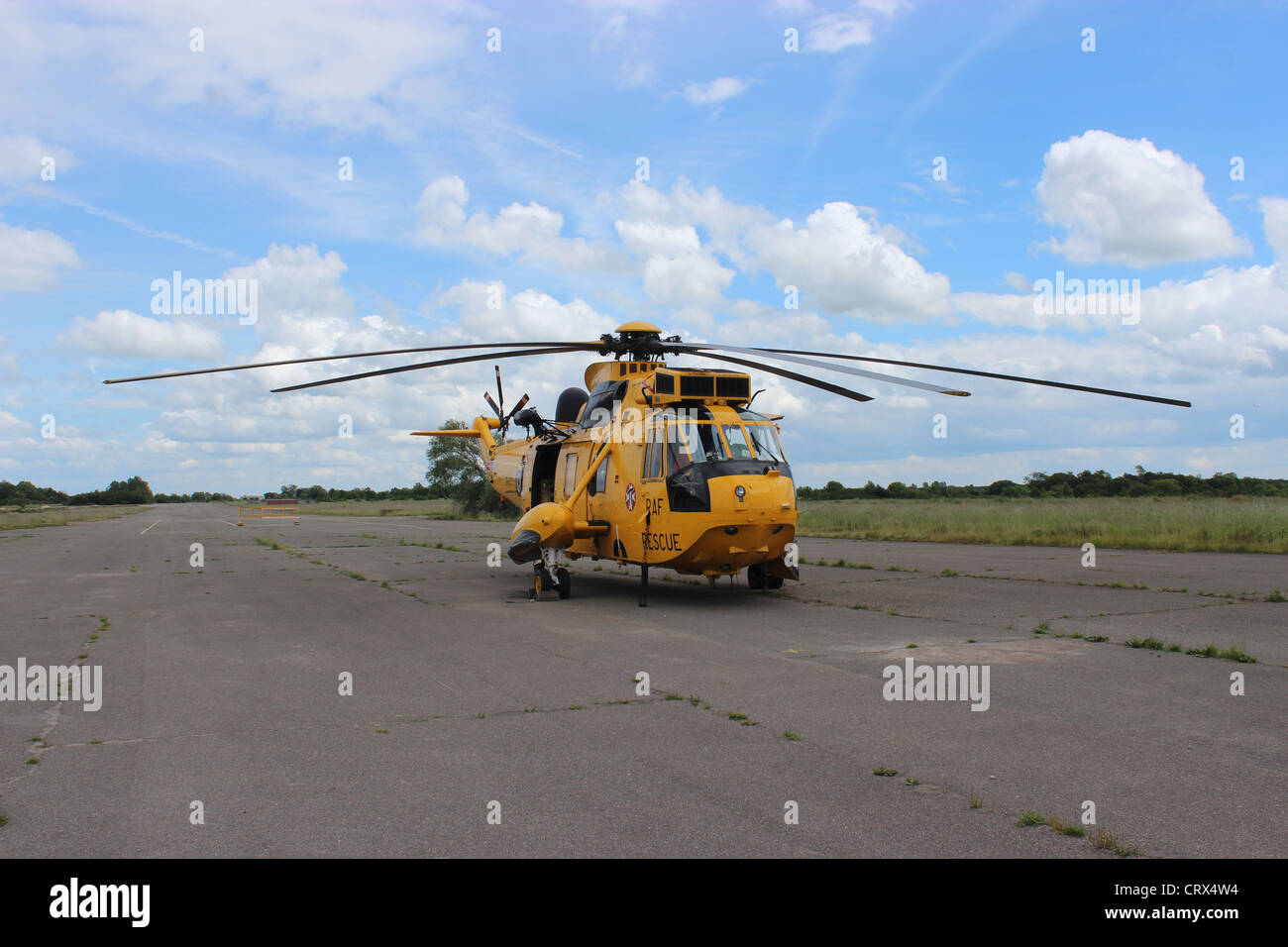 Sea King RAF Search and Rescue Stock Photo - Alamy
