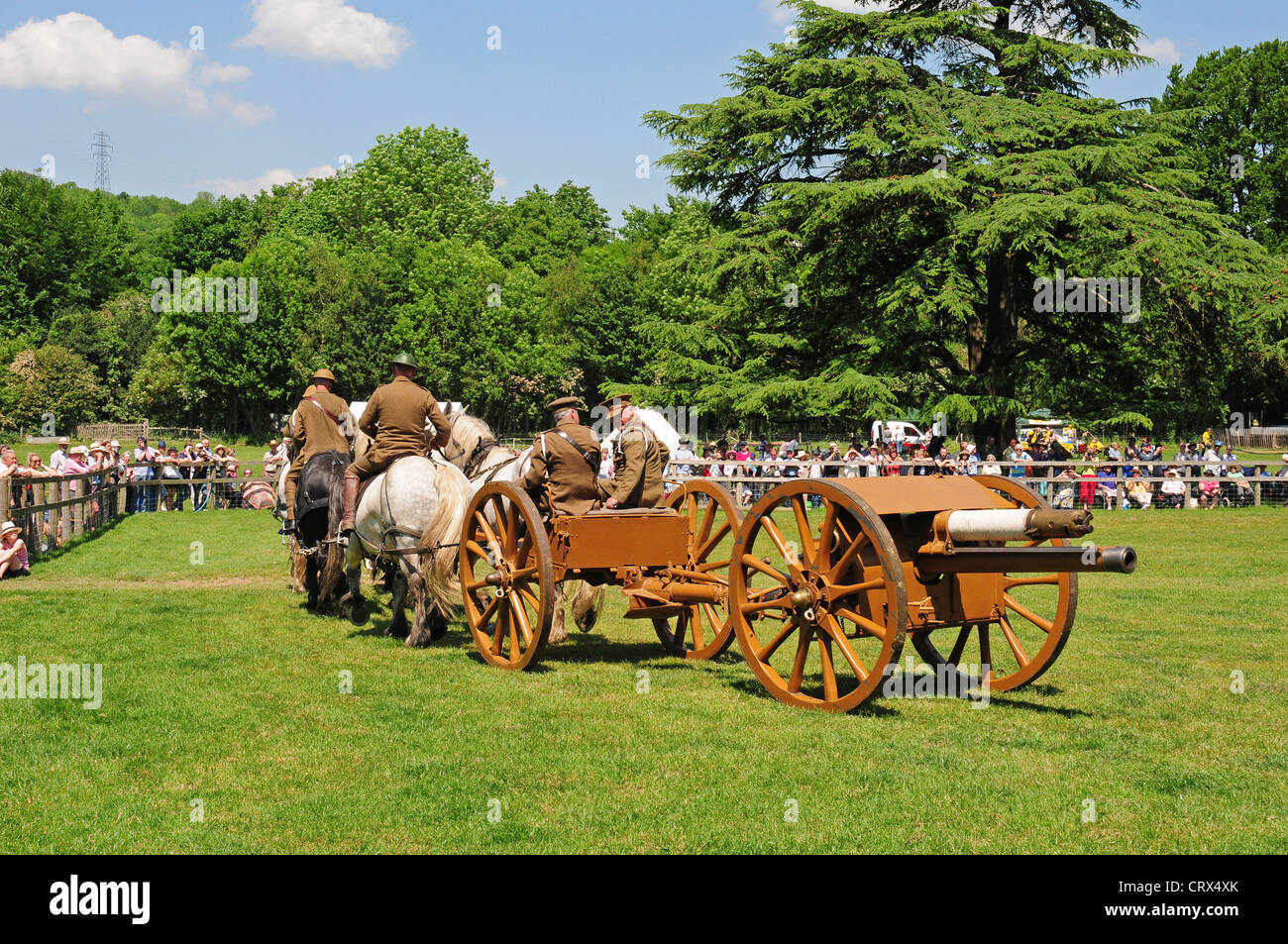 Horse pull ('world war one' or wwi) High Resolution Stock Photography