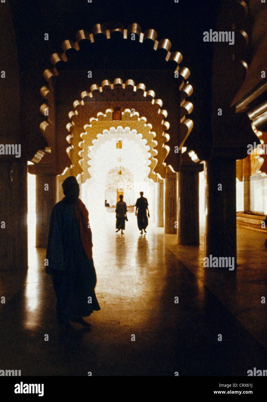 Touba Senegal Mosque Interior Stock Photo