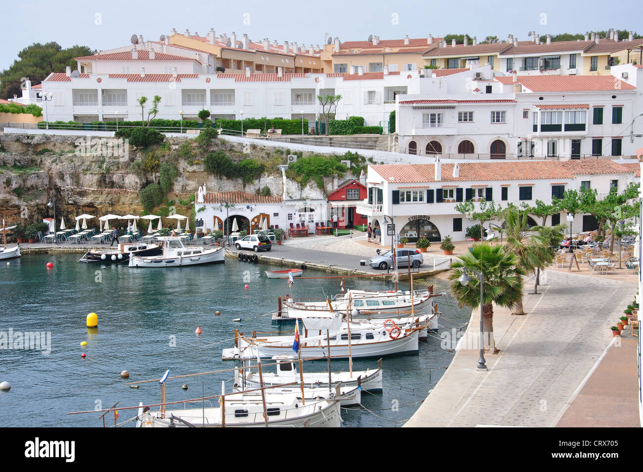 Cales Fonts, Es Castell, Menorca, Balearic Islands, Spain Stock Photo
