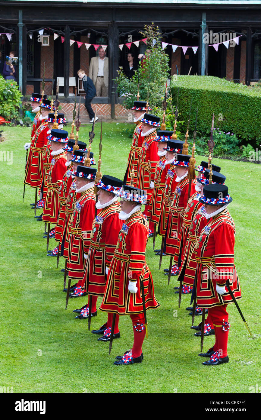 Yeomen of the Guard at the Garter Day ceremony Windsor Castle 18 June