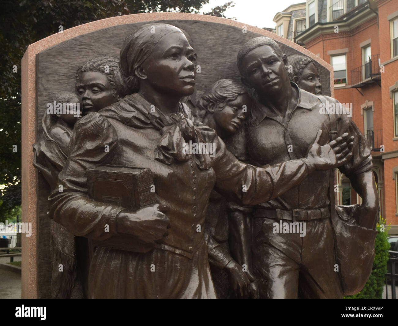 Harriet Tubman statue in Boston Massachusetts Stock Photo