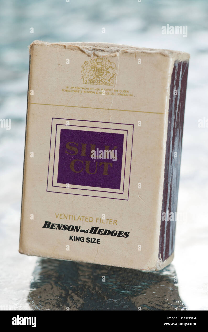 Silk Cut Cigarettes, Box of Matches Stock Photo Alamy