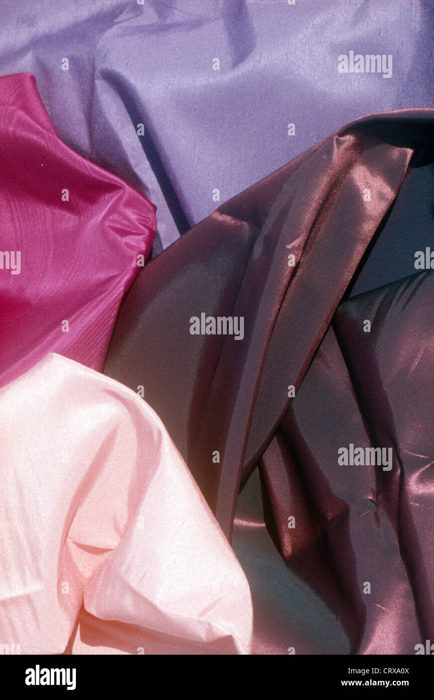 Pink Satin Various Shades Stock Photo Alamy