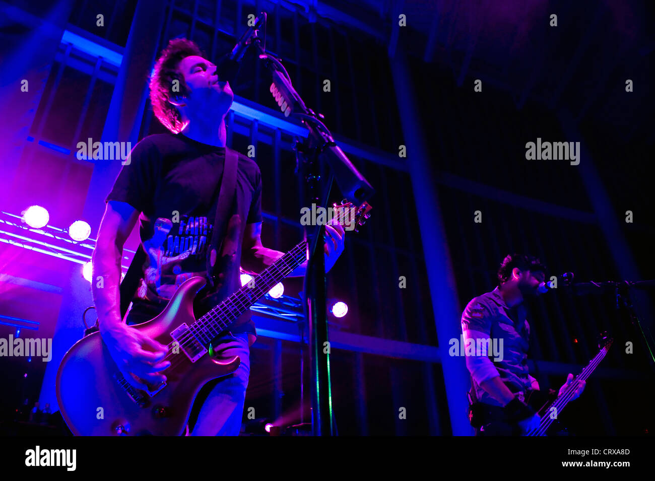 Chevelle performing at the University of Windsor Stock Photo